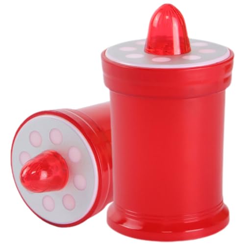 Ipetboom Candele Elettriche a Batteria senza Fiamma 2 Pezzi Lumini LED per Chiesa e Cimitero Lampade Decorative Rosse per Preghiera e Decorazioni da Giardino