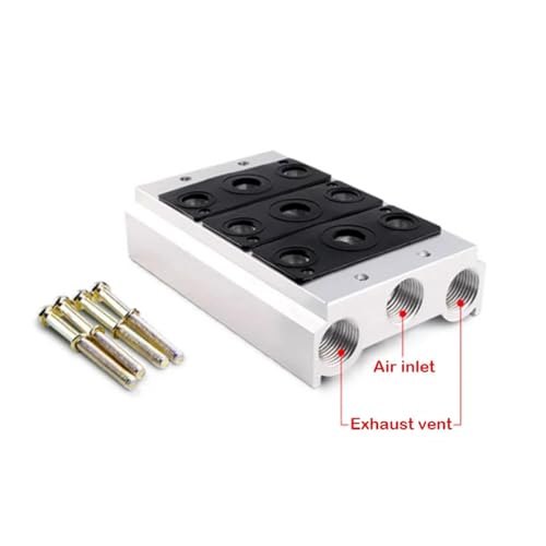 Série 100M base d'électrovanne 3V110-06 anti-fuite pneumatique - 7