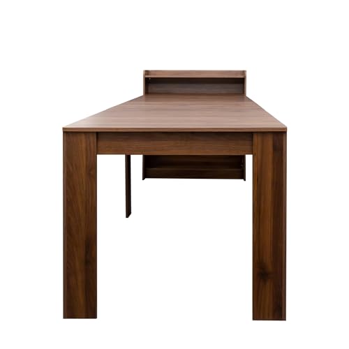 Extendable Dining Table for 2-10, 11"-98" Large Dining Table, Mid Century Modern Farmhouse Console Tables, Wood Foldable Kitchen Tables for Entryway, Dining Room, Living Room, Kitchen, Space Saving