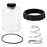 GLOXTED 572.90310K Fuel Filter Cover Compatible with DAVCO 382 Fuel Water Separators, Replace