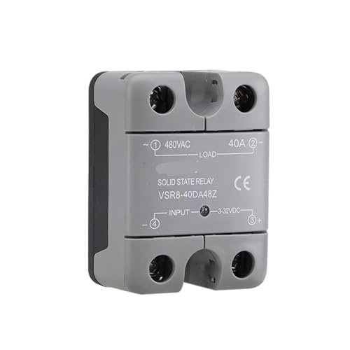 Relais à semi-conducteurs SSR-60DA VSR8 commutateur statique monophasé entrée 3-32V