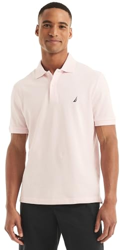 Nautica Mens Classic Short Sleeve Solid Performance Deck Polo Shirt product thumbnail 16