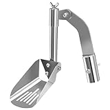 Strumento per la pulizia della grondaia, paletta per grondaia Strumenti per la pulizia in acciaio inossidabile per rimozione di foglie e detriti dal tetto, strumenti