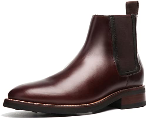 Thursday Boot Company Men's Duke Chelsea Leather Boot, Brown, 10.5
