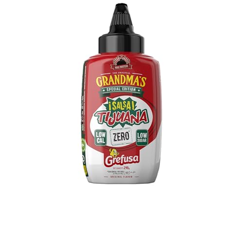 Max Protein - Salsa Barbacoa Tijuana en Colaboración con Grefusa | Sin Calorías, Sin Grasa y Muy Baja en Azúcar | Textura, Sabor y Color Increíbles | El Mejor Complemento para tus Platos