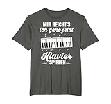 Klavier Geschenk Konzert Pianist Orchester Flügel Piano T-Shirt