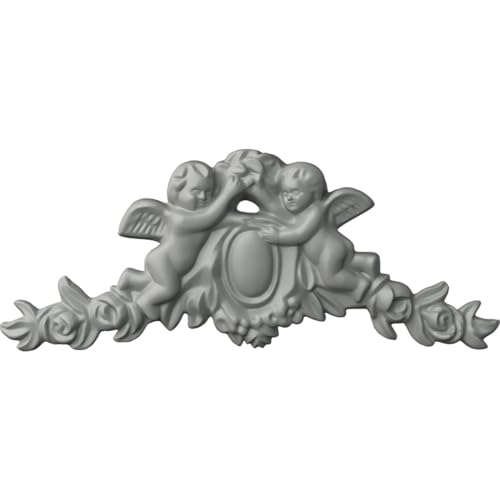 Ekena Millwork ONL07X03X01AN 6 1/2W x 2 5/8H x 1/2P Angel Onlay