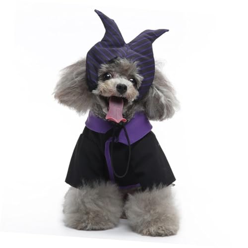 Disfraz Halloween para Perro Witch Talla S miniatura 7