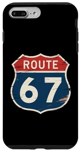 AJ[h TC ROUTE 67 Be[W V[h  [hJ`[ g X}zP[X iPhone 7 Plus/8 Plus p