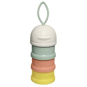 Hopop Multi Functional Milk Powder Container Multicolor (3004A-GREEN)