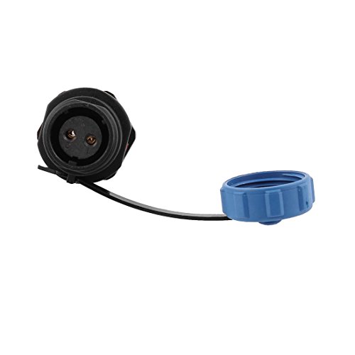 Aexit Conector de Avión SP1312/S 2 Terminales 500V AC miniatura 2