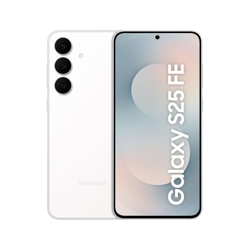 Image of Samsung Galaxy S25 FE 5G Smartphone with Galaxy AI (White, 8GB RAM, 256GB Storage), 12MP Front Camera, ProVisual Engine, Long Battery Life