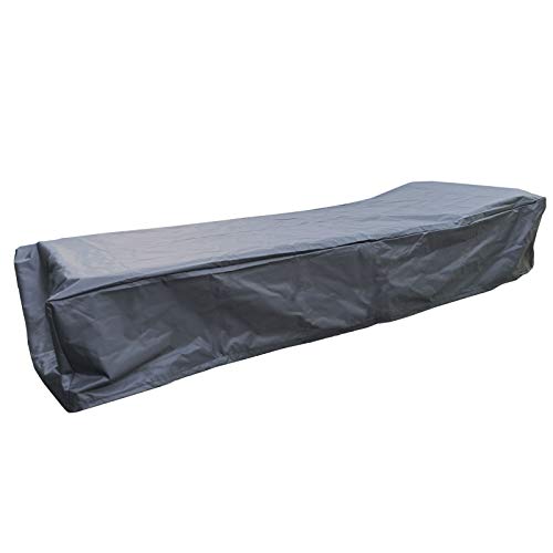 SVITA Peach Housse de protection en polyrotin pour chaise longue de jardin Cover