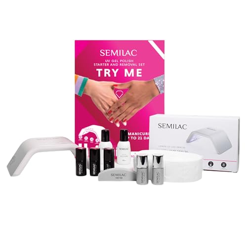 Set Personalizado Semilac Led 36 W - Set de Manicura Híbrido...