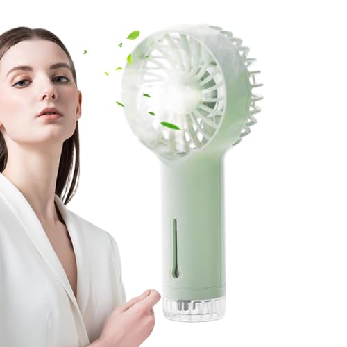 Ventilador de neblina - Water Spray Mister Fan | 3 velocidades Dispositivo de enfriamiento recargable, refrigerador eléctrico para viajes en playa al aire libre maquillaje, ventilador de niebla portát