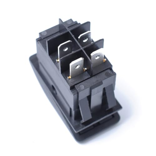 Alipis Rocker Push Button Switch with LED Light for Cars Boats Water Dispensers Durable Easy to Install Cycle Lifetime Low Pressure Resistant