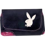 Xcite Universal Playboy Bunny Leather Horizontal Case with Metal Bunny