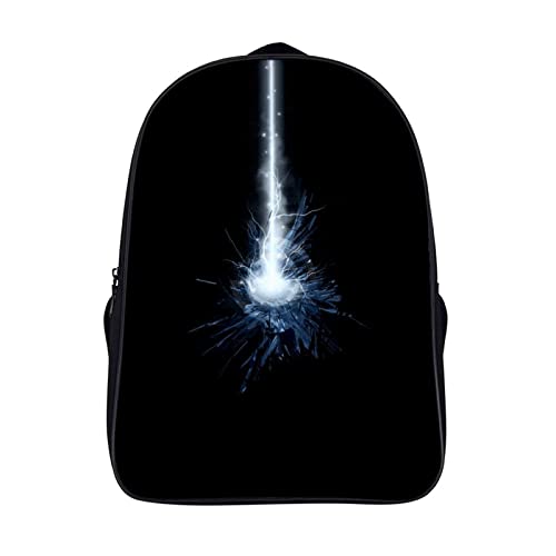 Mochila azul de moda infantil con relieve 3D Cool y amplio espacio de 40cm