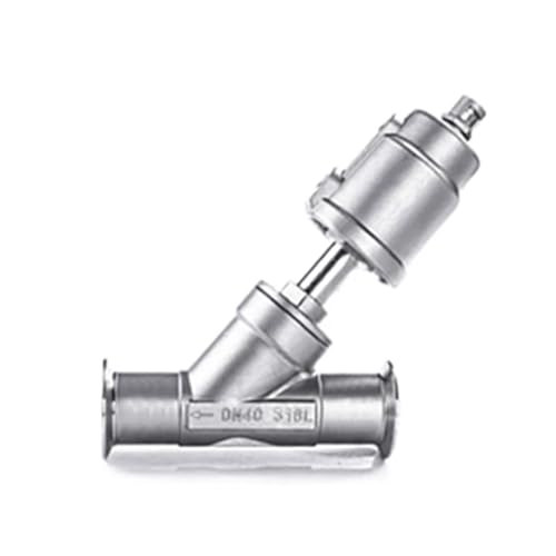Vanne de siège pneumatique type Y DN15 filetée inox 304 - 4