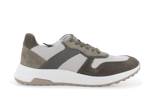 Melluso Baskets Homme Daim et Cuir Anti Fatigue u56034q
