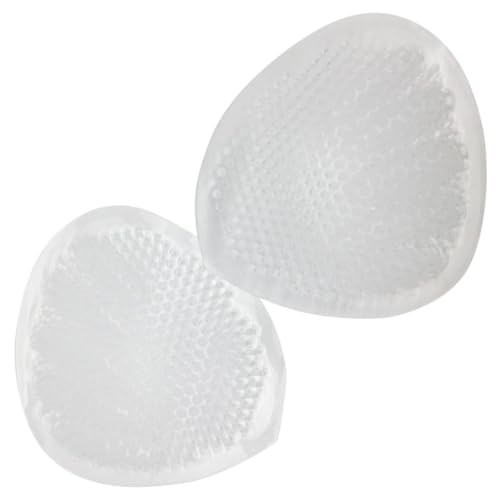 Operitacx Almohadillas de Silicona Diseño Transpirable y Cómodo para Sujetador Invisibles y Delgadas, Relleno de Sujetador Extraíble 1 Par para Sostenes de Mujer