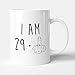Tazza regalo di compleanno con scritta in lingua inglese "Medio Finger – divertente e maleducato" di stampa vittoriana
