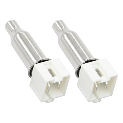 Roneeson 2Pcs Washer Water Temperature Sensor Thermistor for LG Midea Washing Machine 4.8KΩ