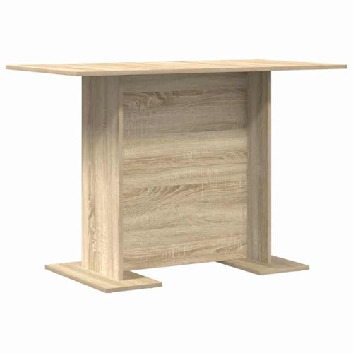 Table à manger en chêne Sonoma 110x60x75 cm stable et moderne - 8