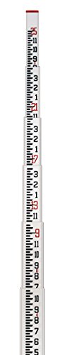 SitePro SCR 25-ft Fiberglass Leveling Rod (CR) - 8ths