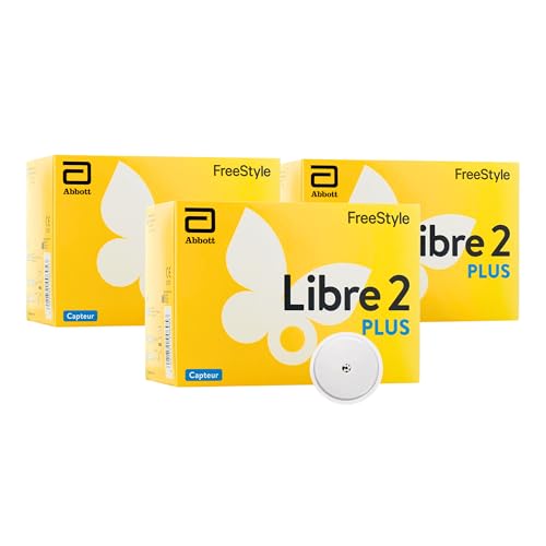 FreeStyle Libre 2 Sensor de glucosa, sistema Flash para automonitoreo, 3 unidades