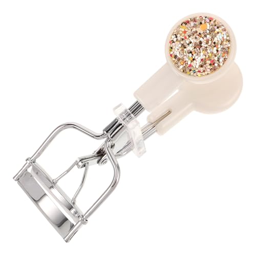 Beatifufu Eyelash Curler Asian Fit False Lash Curler for Instant Curling Travel Size Wide Mouth Design