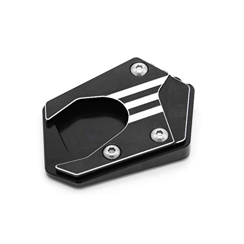 mewmewcat Placa de apoio para pé suporte lateral de suporte de extensão de suporte para motocicletas