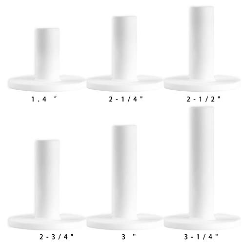 Champkey SDR Golf Rubber Tees 6 Pack - Mixed Size or 6 Same