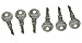6Pcs Silver CH545 Keys Compatible with Truck Trailer RV Campers Car Hauler Tool Boxes Safety Cabinets Paddle Handle Lokes, RV Locks