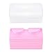 50 Packs False Eyelash Storage Box Empty False Eyelash Care Storage Case Box Container Holder Plastic Lash Cases Makeup Organizer