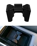 Cup Holder Insert Fit for Toyota Highlander 2002-2007 Adjustable Center Console Cup Holder Divider Replace 55604-48020 Black