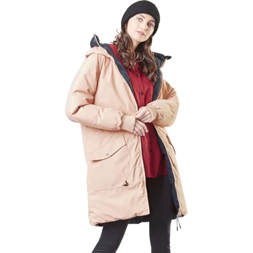 Picture W Inukee Rev. Jacket Pink - Warme modische Damen Wendejacke, Größe M - Farbe Rose Crème