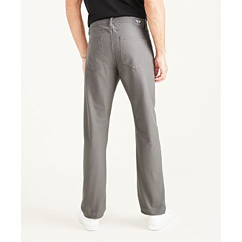 DOCKERS Men's Comfort Jean Cut Slim Fit Smart 360 Knit Pants3