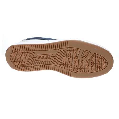 PUMA Mens Caven 2.0 Fractured Lace Up Sneakers Shoes Casual - White3