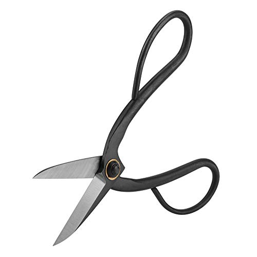 Tesoura bonsai, 200mm de aço resistente tesoura bonsai poda raízes de corte ramos ferramenta de cort
