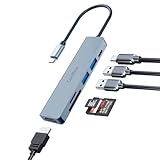 Ya en manzanajugosa.com: CoolBox C61 Hub USB C HDMI 4K 5 en 1 con Carga PD hasta 100W, Compatible con Apple MacBook, iPad, iPhone, Steam Deck, Switch 6.2,. USB C Dock de Aluminio