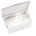 Ubbi Baby Wipes Dispenser | Baby Wipes Case | Baby Wipes Holder with Weighted Plate, Keeps Wipes Fresh and Non-Slip Rubber Feet, Gray