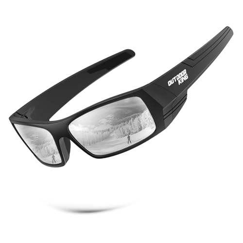 Image of Polarized Sport Sunglasses-for-Men Sun-Glasses: Mens Wrap Sunglasses for Fishing Cycling Running UV400 Protection