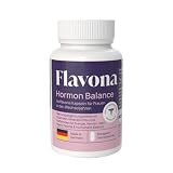Flavona Hormon Balance – 40 mg Isoflavone aus Rotklee-Extrakt – mit Zink, Selen, Biotin & Pantothensäure – 30 vegane Kapseln – 1 Kapsel täglich – Made in Germany
