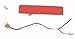 Omix-Ada | 12401.04 | Side Marker Light Assembly, Rear, Red | OE Reference: 994021K | Fits 1972-1986 Jeep CJ