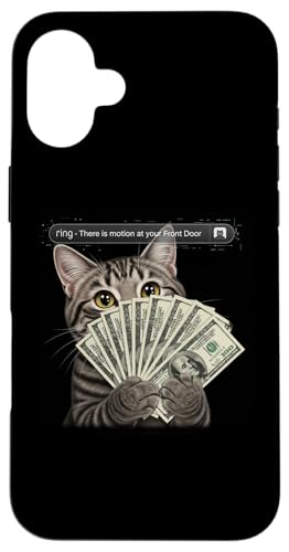 Ring There is Motion at Your Front Door Funny Meme Cute �X�}�z�P�[�X iPhone 16 Plus �p