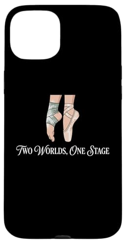 Two Worlds One Stage �o�����[�i �̑��I�� �_���X�A�[�g �X�}�z�P�[�X iPhone 15 Plus �p