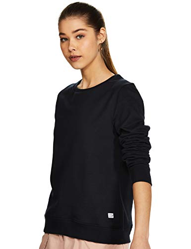 Image of Women's Cotton Round Neck Pullover Sweater