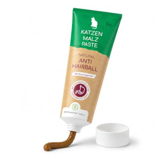 Malzpaste für Katzen gegen Haarballen