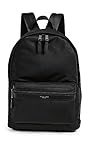 Michael Kors Men's Kent Nylon Backpack, Black, One Size